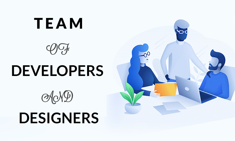 team-of-developers-and-designers