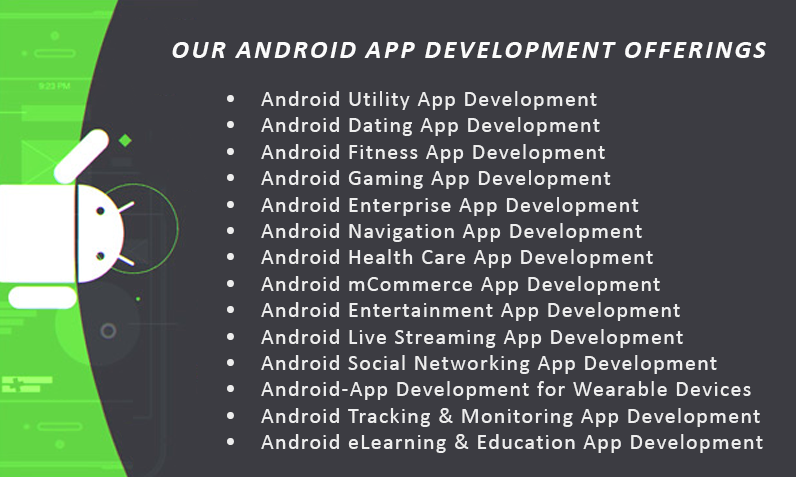 our-android-app-development-offerings