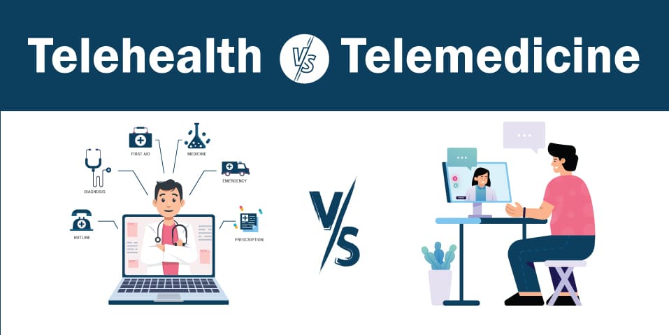 Telehealth vs Telemedicine | Difference between Telehealth & Telemedicine